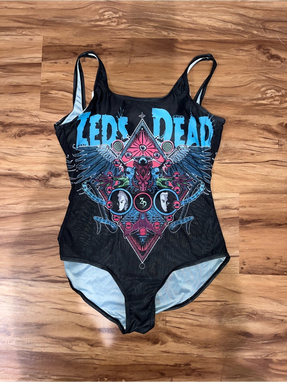 Zeds Dead Black Graphic One-Piece Swimsuit